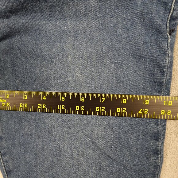 Good American jeans good waist women's 12/31 tall blue stretchy - Picture 7 of 12